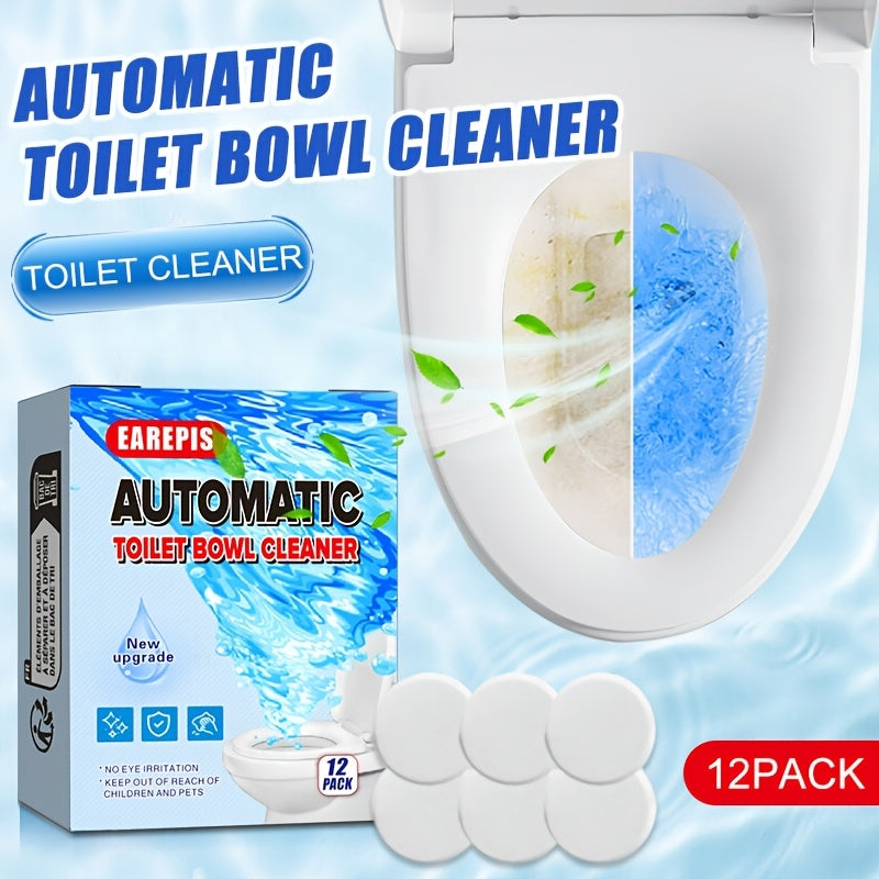 Automatic Toilet Cleaning Tablets Long-Lasting Stain and Odor Removal