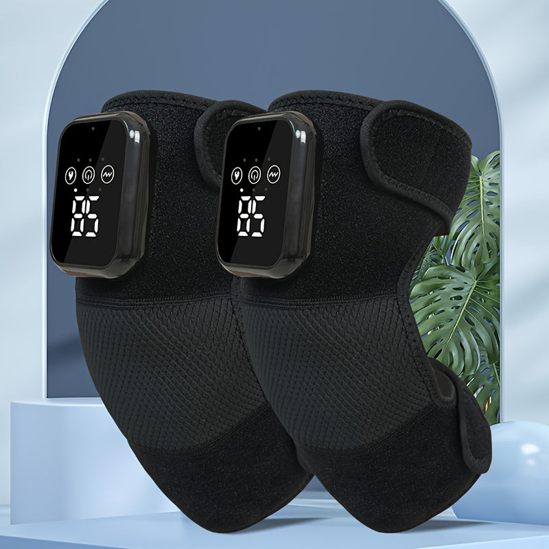 Heated Vibrating Massager for Knees Shoulders Elbows USB Rechargeable 3 Modes