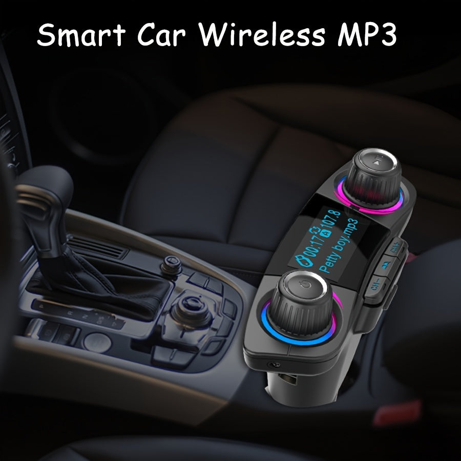 Car FM Transmitter MP3 Player Adapter Charger Handsfree for Car Audio