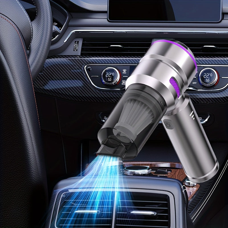 Aspiradora de mano inalámbrica para coche portátil con gran succión y recolector de polvo