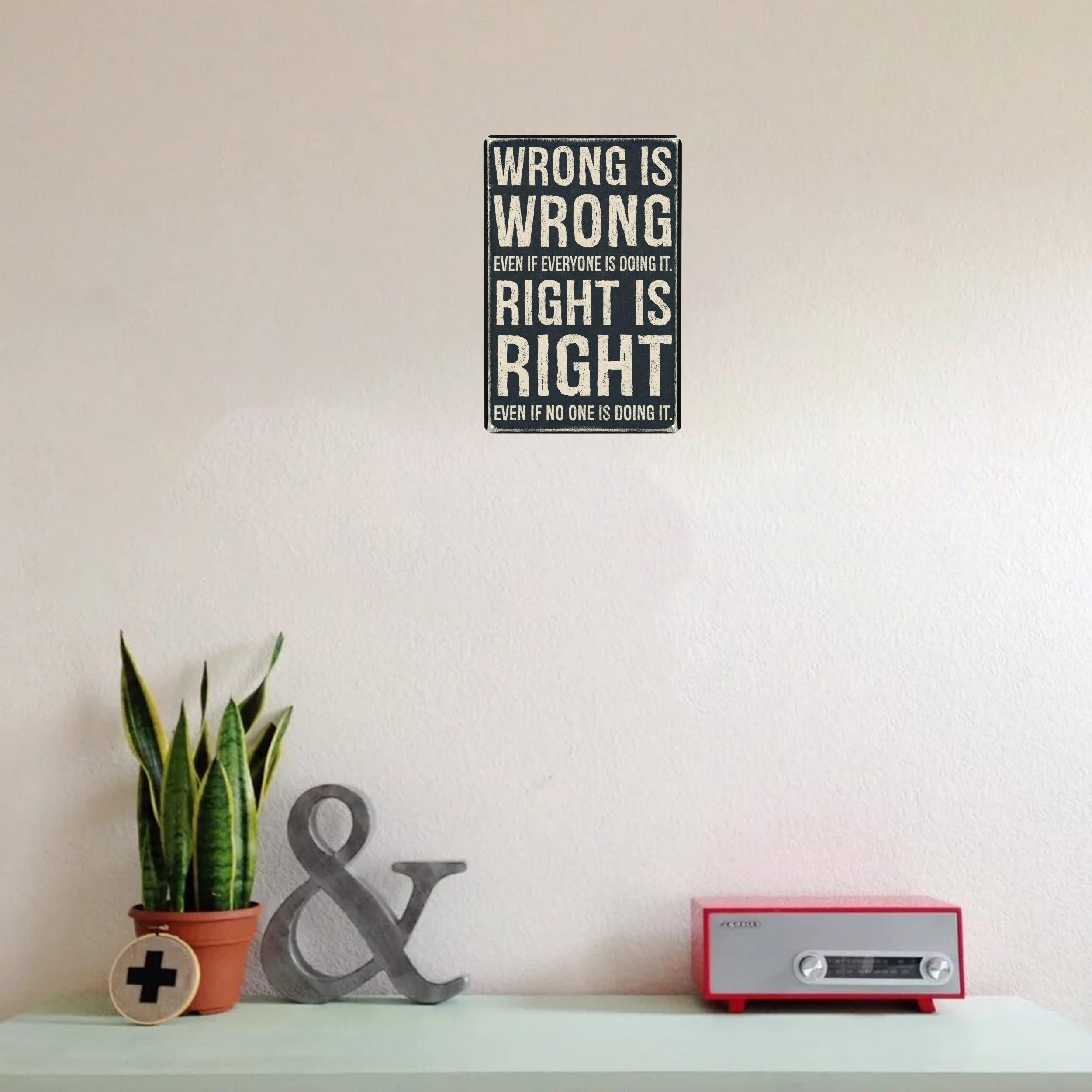 Funny Metal Tin Sign Quote Novelty Home Decor 11.81x7.87 Inches