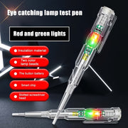 Electrical Test Pen Circuit Tester for Live and Disconnected Wires Red LED Indicator