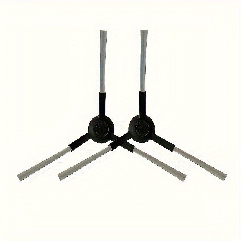 Replacement Side Brush Pack for Robot Vacuum Durable Plastic Nylon Bristles