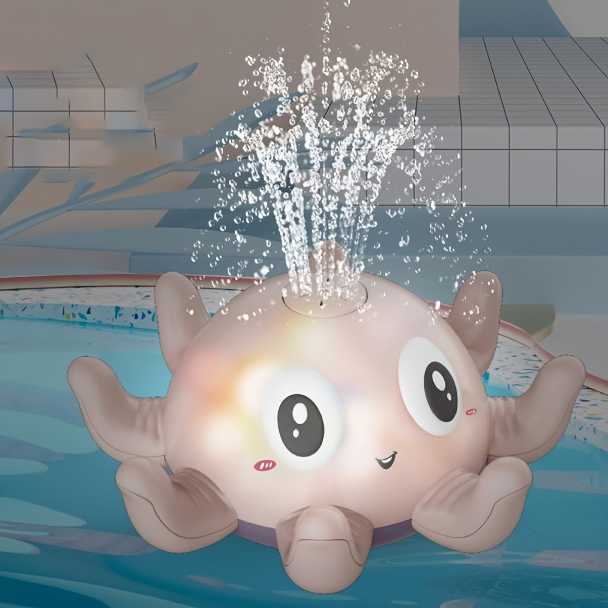 Bolalar uchun yuvinish o'yinchoqlari, yorqin suvcho'k, bolalar uchun 0+ yoshda, ko'k va pushti ranglarda