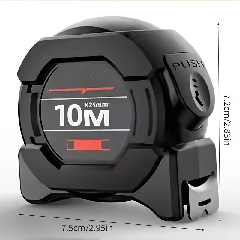 High-Precision Laser Tape Measure 5m with Automatic Lock and Wear-Resistant Steel