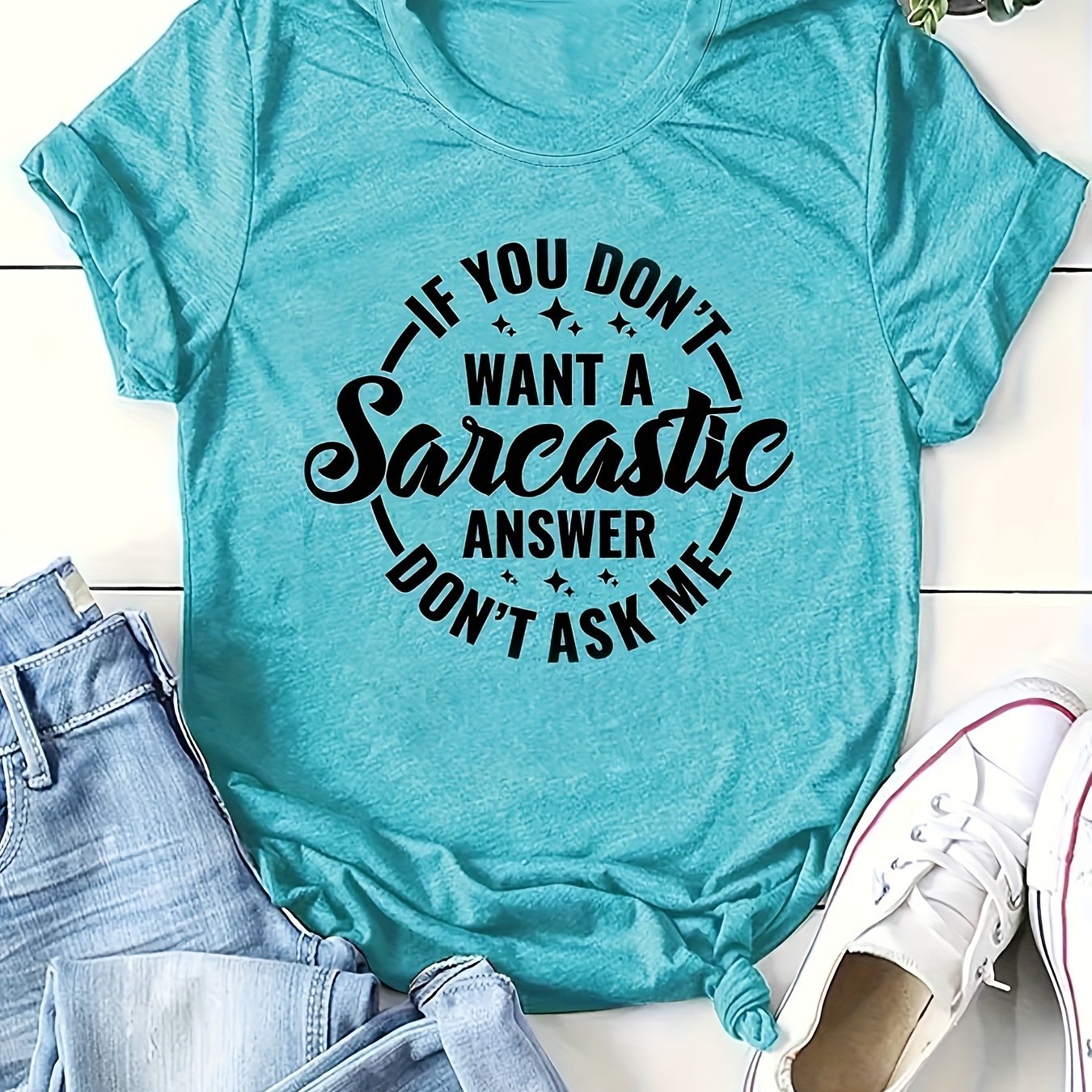 Women Cotton Casual Short Sleeve T-Shirt Basic Round Neck Top