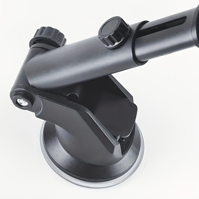 ABS Waterproof Car Phone Holder with Rotatable Dashboard Mount for Smartphones 10.16cm-17.78cm