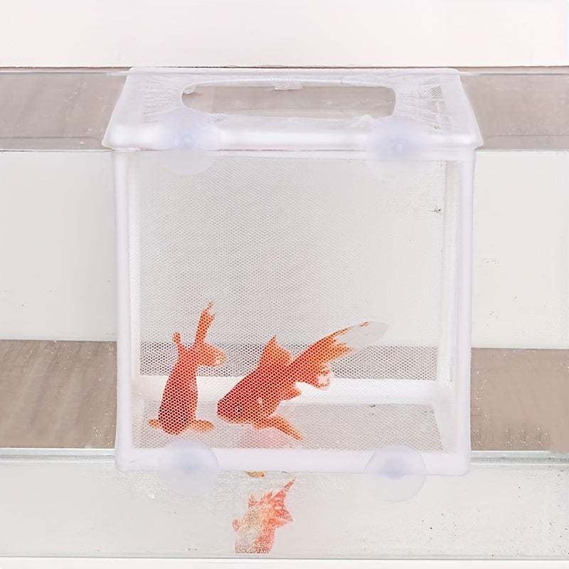 Aquarium Fish Net for Fish and Shrimp Separation Durable PE Material Small Tank Isolation