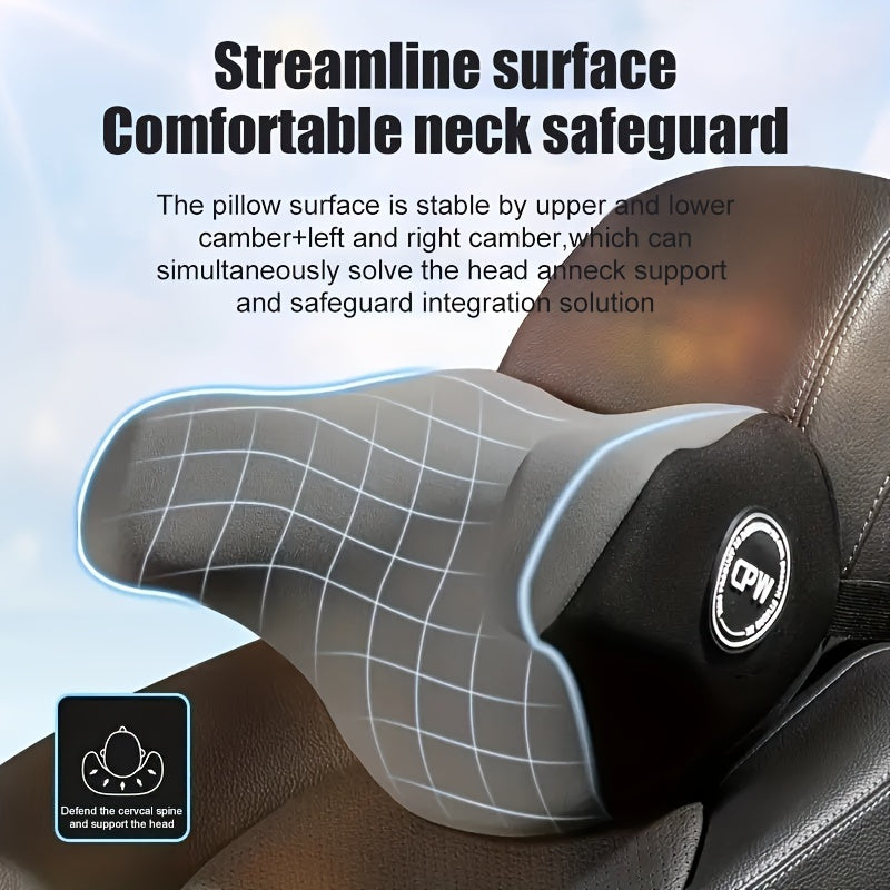 Memory Foam U-Shape Neck Support Pillow for Car and Office Travel