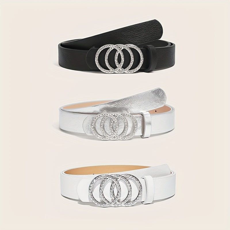 Женский пояс для фигур с изгибами, регулируемый кожаный модный аксессуар