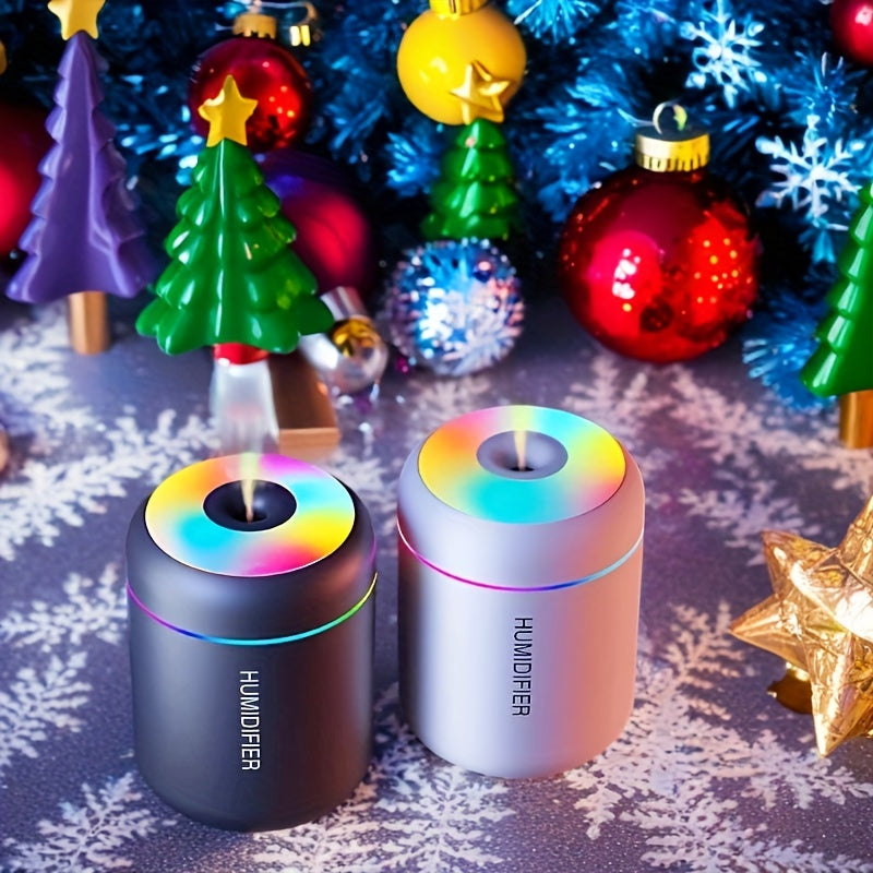 YAIAWISU Portativ LED Namlantiruvchi va Difuzor: Kichik, Jim, USB Quvvatlangan Uy va Avtomobil uchun, Batareyalar Kerak emas