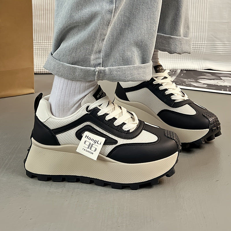 Women's Casual Sneakers Breathable Fabric Low Top Athletic Shoes