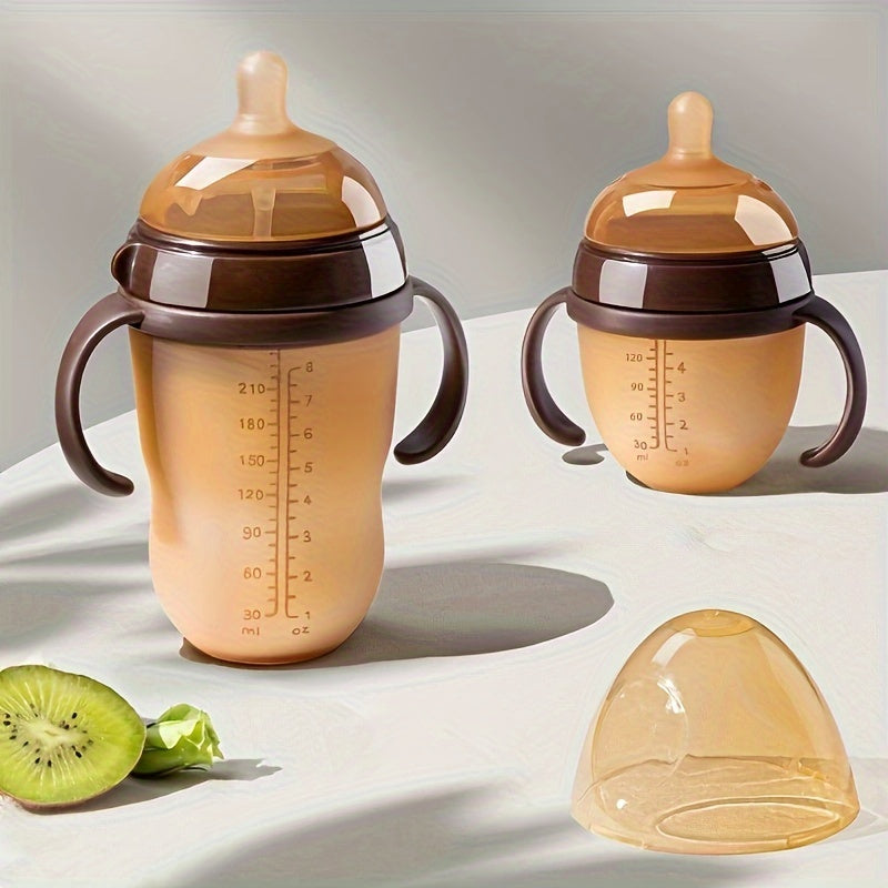 Baby Feeding Bottle Silicone 150ml 250ml with Handle for Newborns