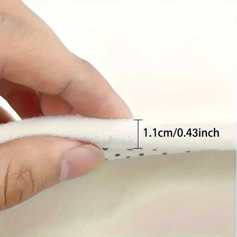 Non-Slip Polyester Doormat Waterproof 1.1cm Thick for Kitchen Entryway