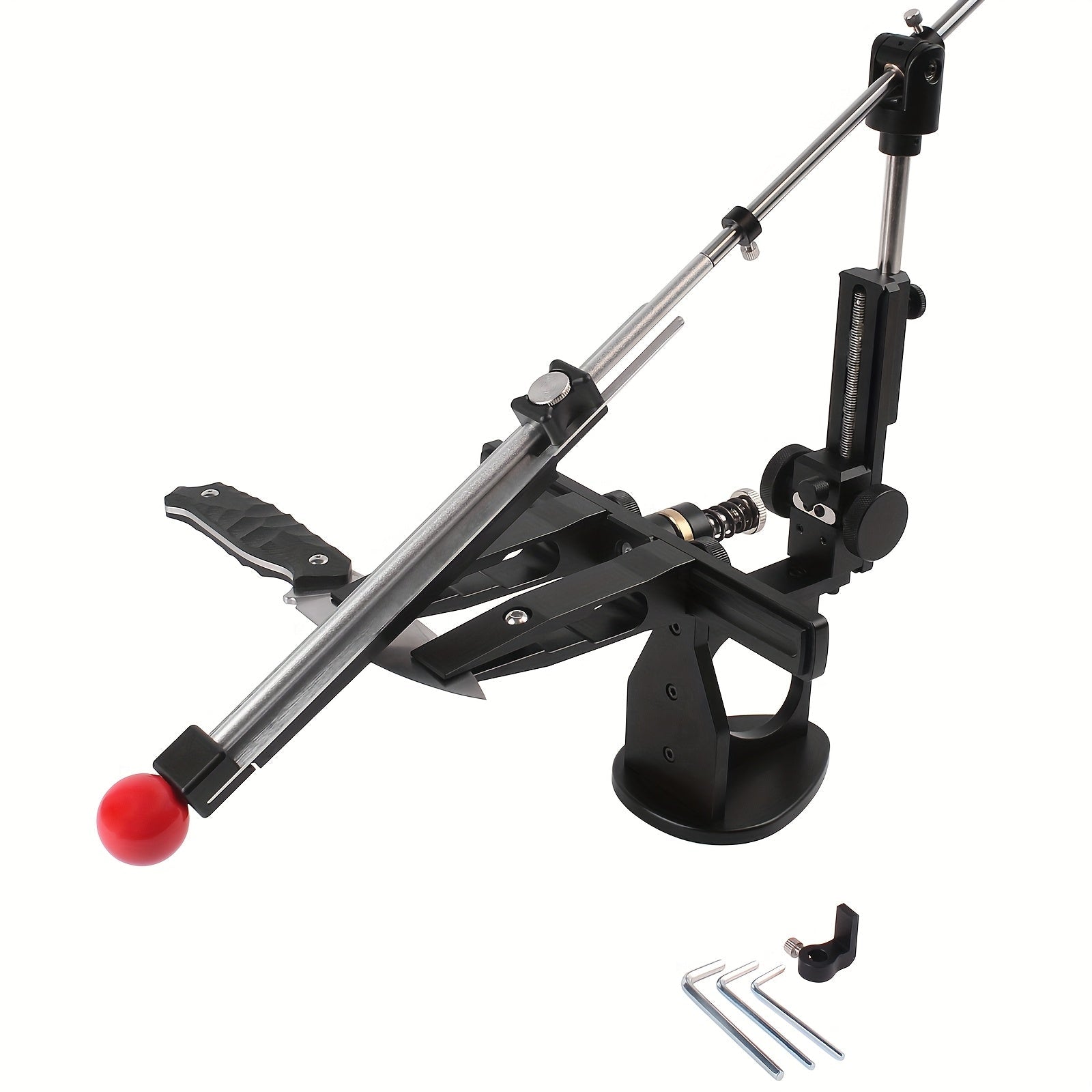 Knife Sharpener Kit for Kitchen, Folding, and Multitool Knives, Compact and Portable