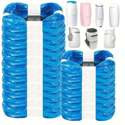 18 dona Genie pampers qoplari - qulay tarzda yig'iladigan, tashlanadigan va kartuşlar bilan mos keladigan tarzda ishlab chiqilgan (kartuş kiritilmagan)