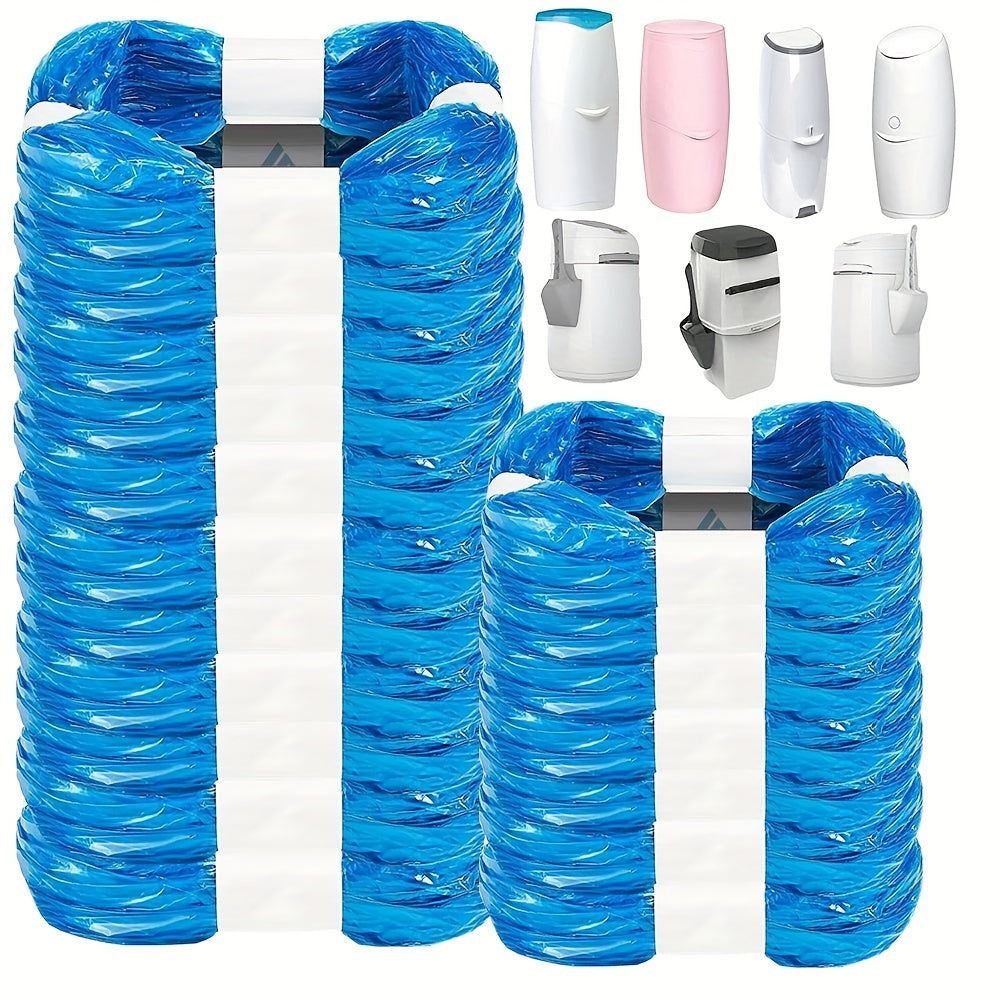 18 dona Genie pampers qoplari - qulay tarzda yig'iladigan, tashlanadigan va kartuşlar bilan mos keladigan tarzda ishlab chiqilgan (kartuş kiritilmagan)