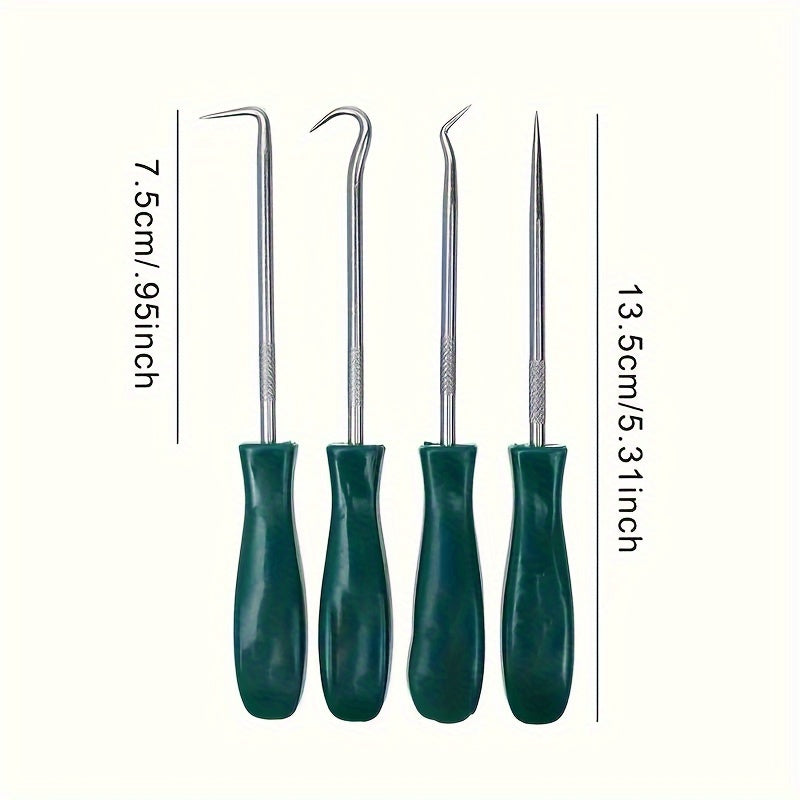 Набор из 4 предметов для обслуживания автомобилей: щипцы и крюк с скребком