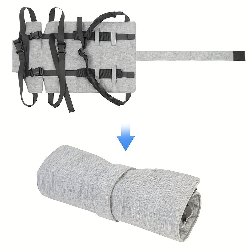 Kids' Portable High Chair with Adjustable Safety Seat and Anti-Slip Straps