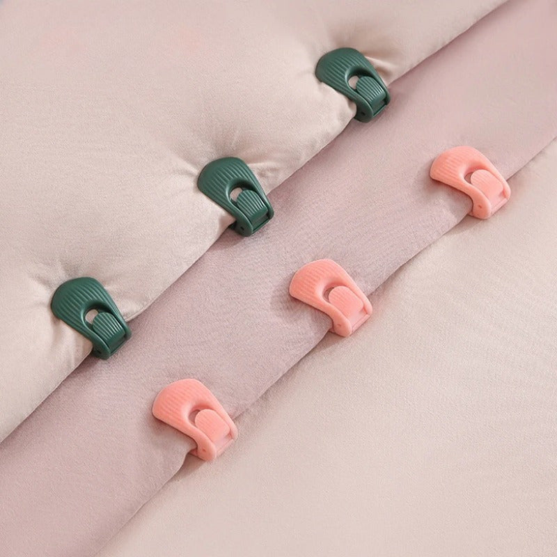 Bed Sheet Fastener Clips Non-slip Blanket Fastener Clips for Duvet and Bed Cover