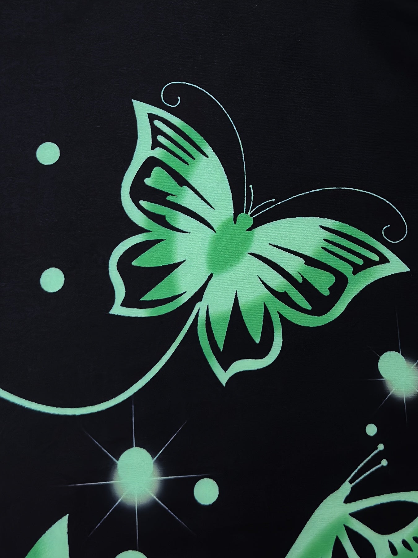 Plus Size Women's Capri Leggings Black Pink Floral Stretchy Nontransparent