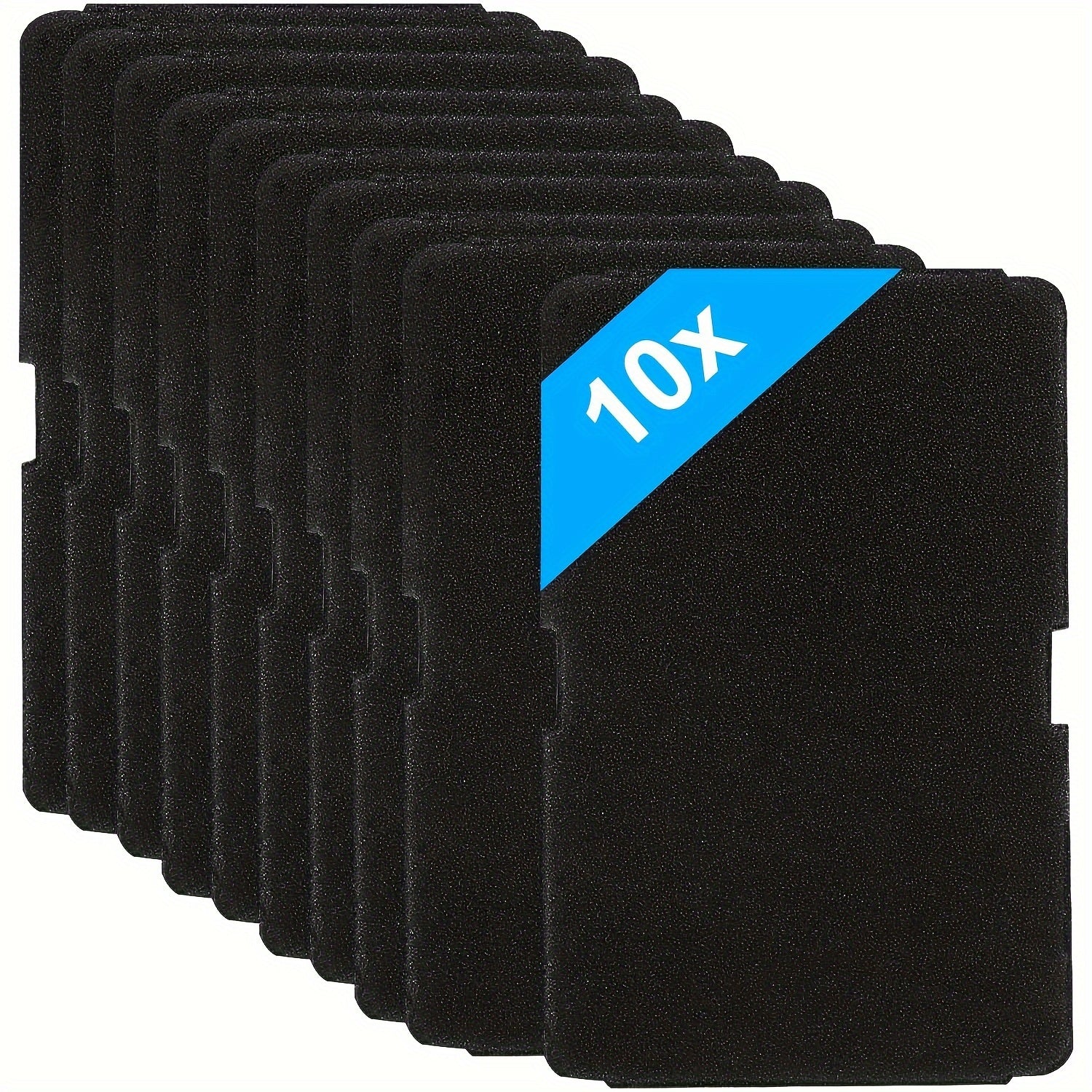 10pcs Dryer Foam Filters Replacement for Condenser and Heat Pump 240x155x11mm