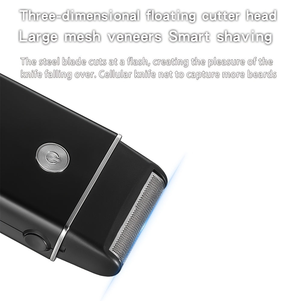 Men's Hair Clipper Set with Digital Display USB Charging ABS Body Professional Haircutting Kit Gift