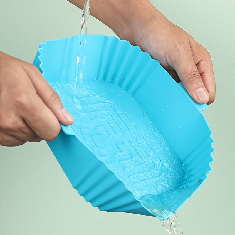 9-Inch Reusable Silicone Air Fryer Liners for Ninja and Philips Models