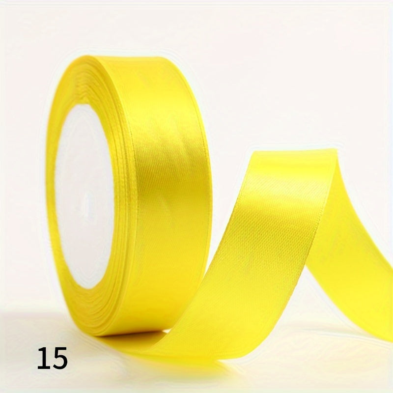 Satin Ribbon 2.5cm Wide 25 Yards Long for Gift Wrapping Wedding Decoration