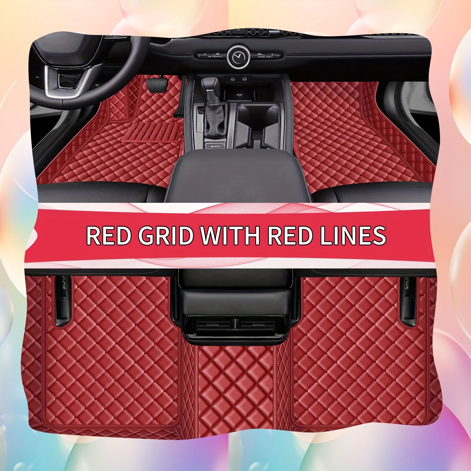 Luxury Faux Leather Car Floor Mats for Changan X5 Plus 2024 Left-Hand Drive