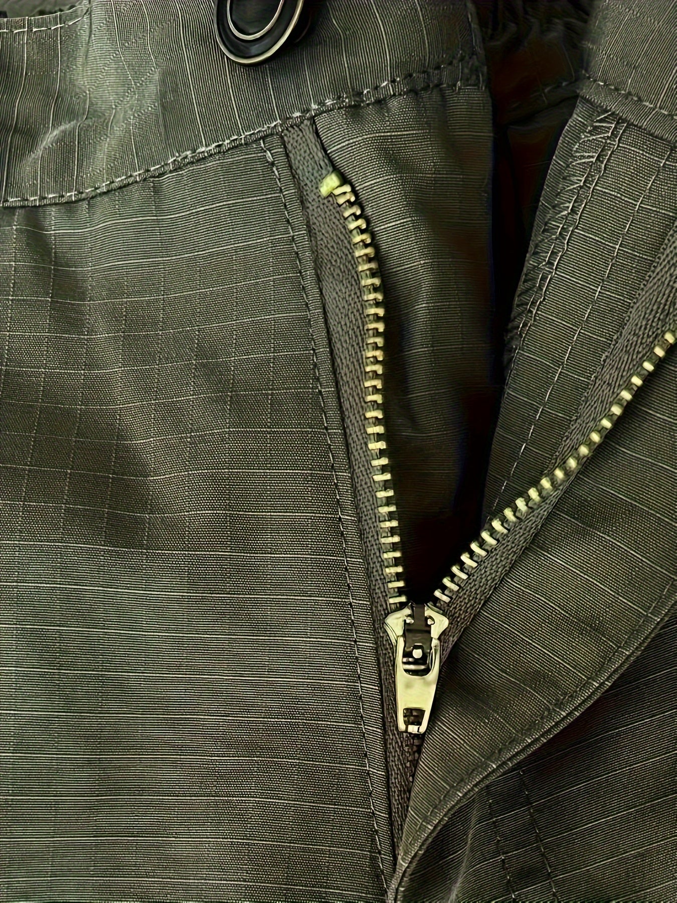 Men's Waterproof Cargo Pants for Outdoor Activities with Pockets and Solid Color