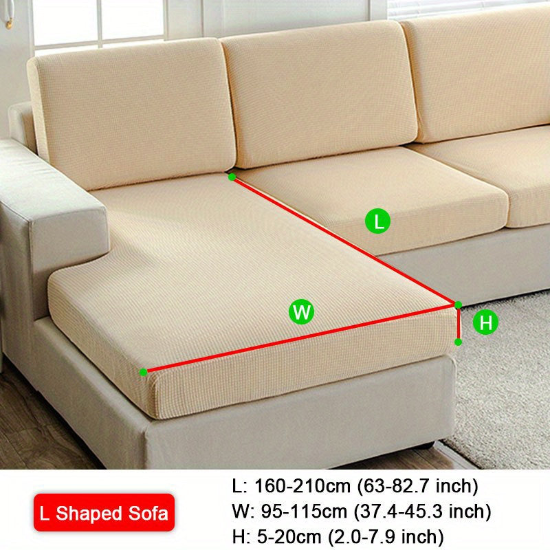 Waterproof Jacquard Sofa Slipcover Elastic Polyester Furniture Protector