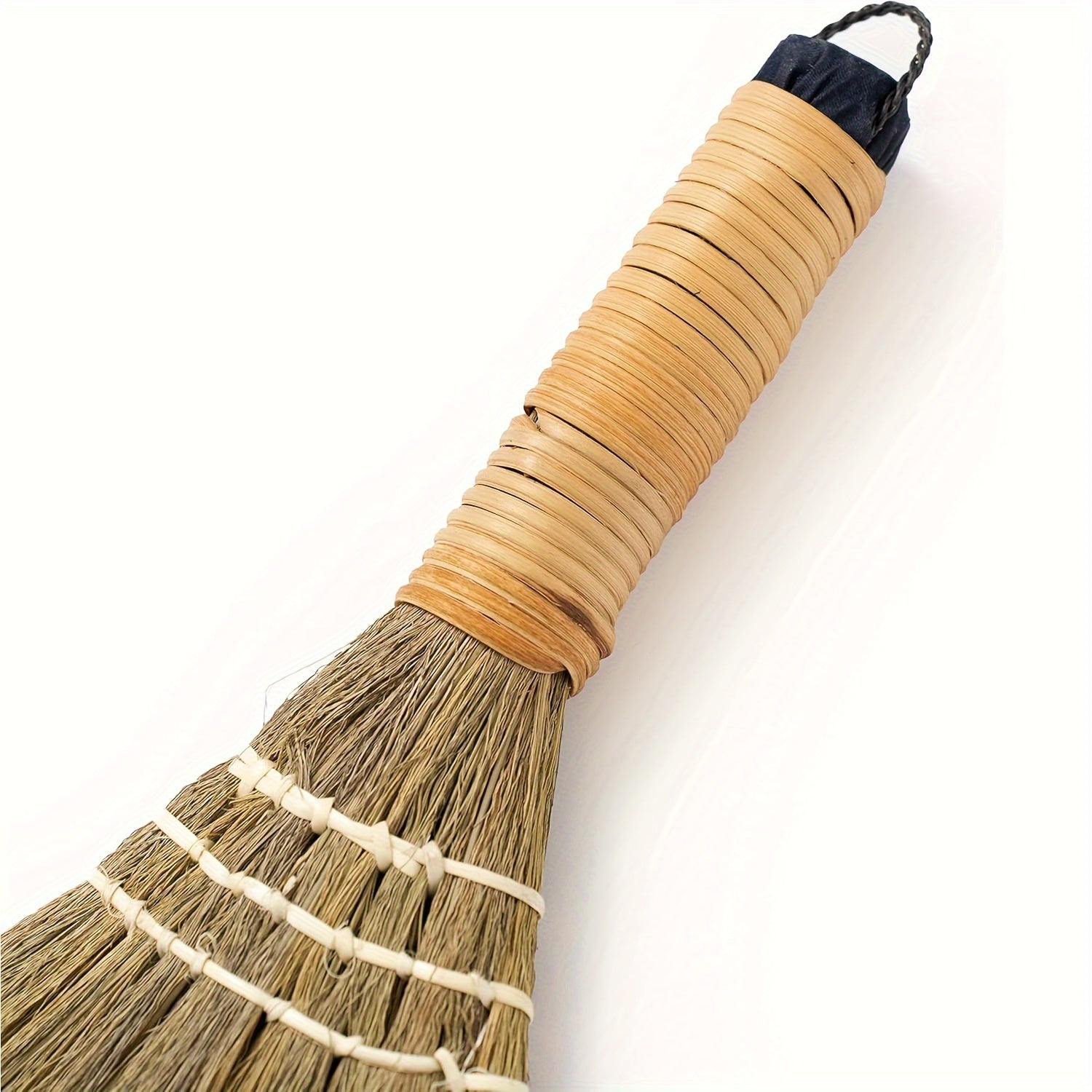 Vietnamese Soft Broom with Plastic Handle for Indoor Outdoor Sweeping