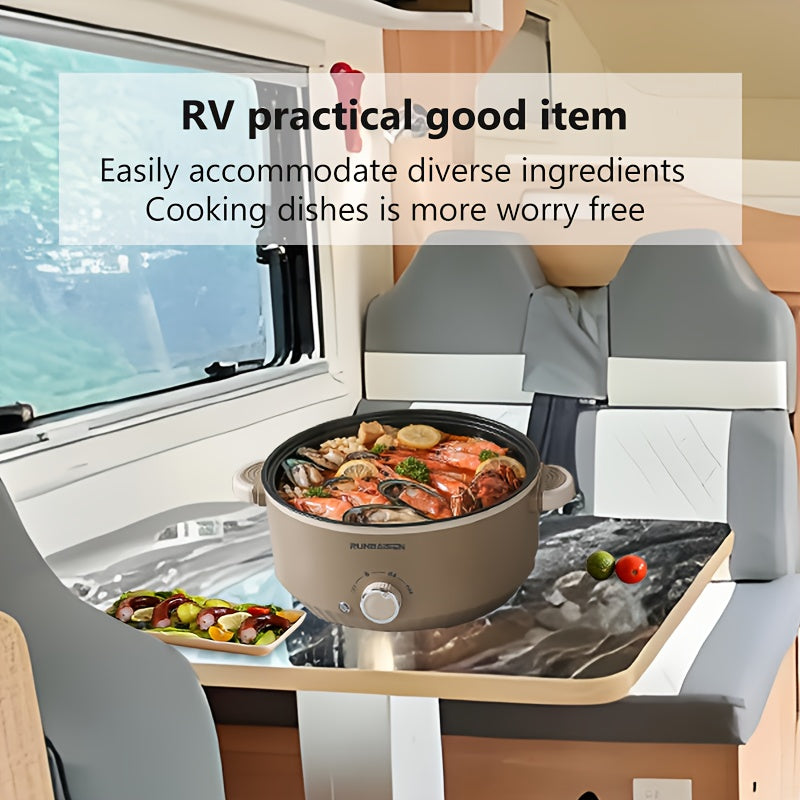 Electric Boiling Pot 220V-240V Food Contact Safe PP Material European Plug