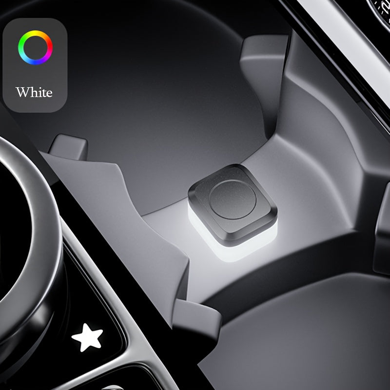 Car Interior Atmosphere Light, 4 Colors, Night Light, Car Accessories