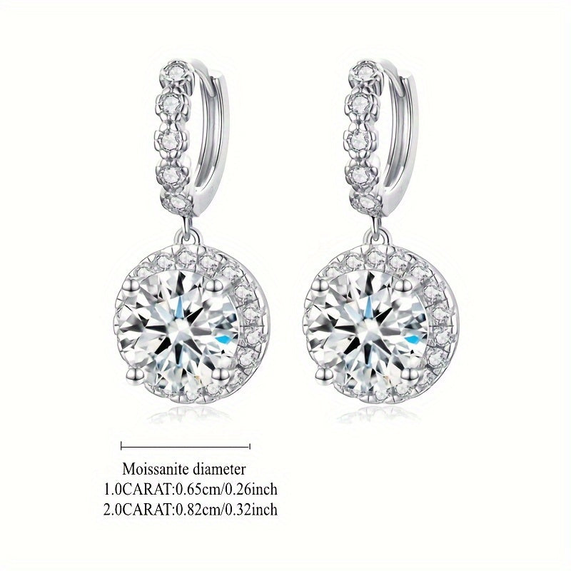 S925 sterling kumushdan tayyorlangan, 18K oltin bilan qoplangan hashamatli moissanite halqalar, har kuni kiyish yoki maxsus tadbirlar uchun mukammal yumaloq halqalar. Onalar kuni uchun ideal sovg'a, chiroyli sovg'a qutisida keladi.