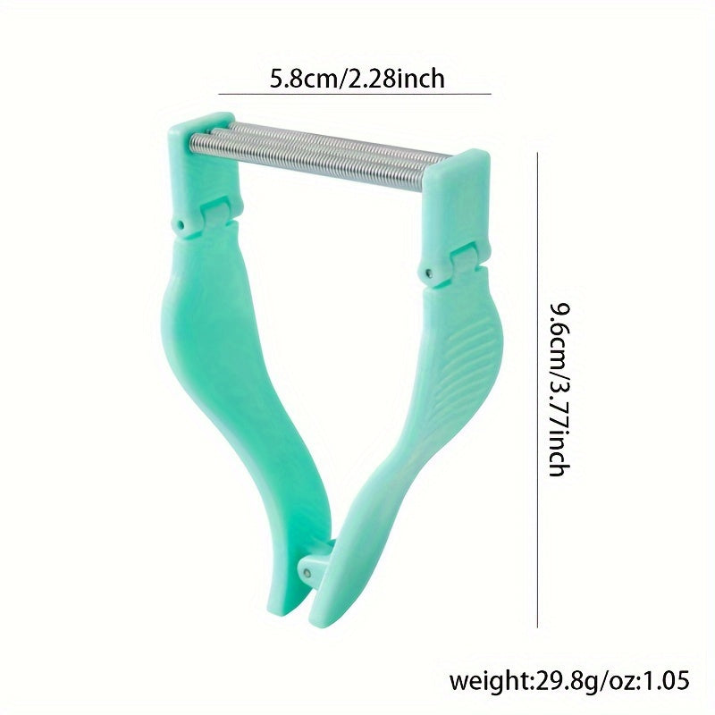 Removedor de vello facial con resorte a prueba de agua para exfoliación de rostro y labios