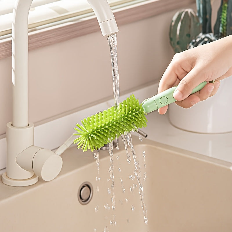 To'plamga maxsus yuvish uchun mo'ljallangan silikon portativ shisha cho'tkasi, drenaj tayoqchasini saqlash qutisi, sayohat tozalash cho'tkalari to'plami va teddy ayiq portativ tozalash cho'tkasi kiradi.