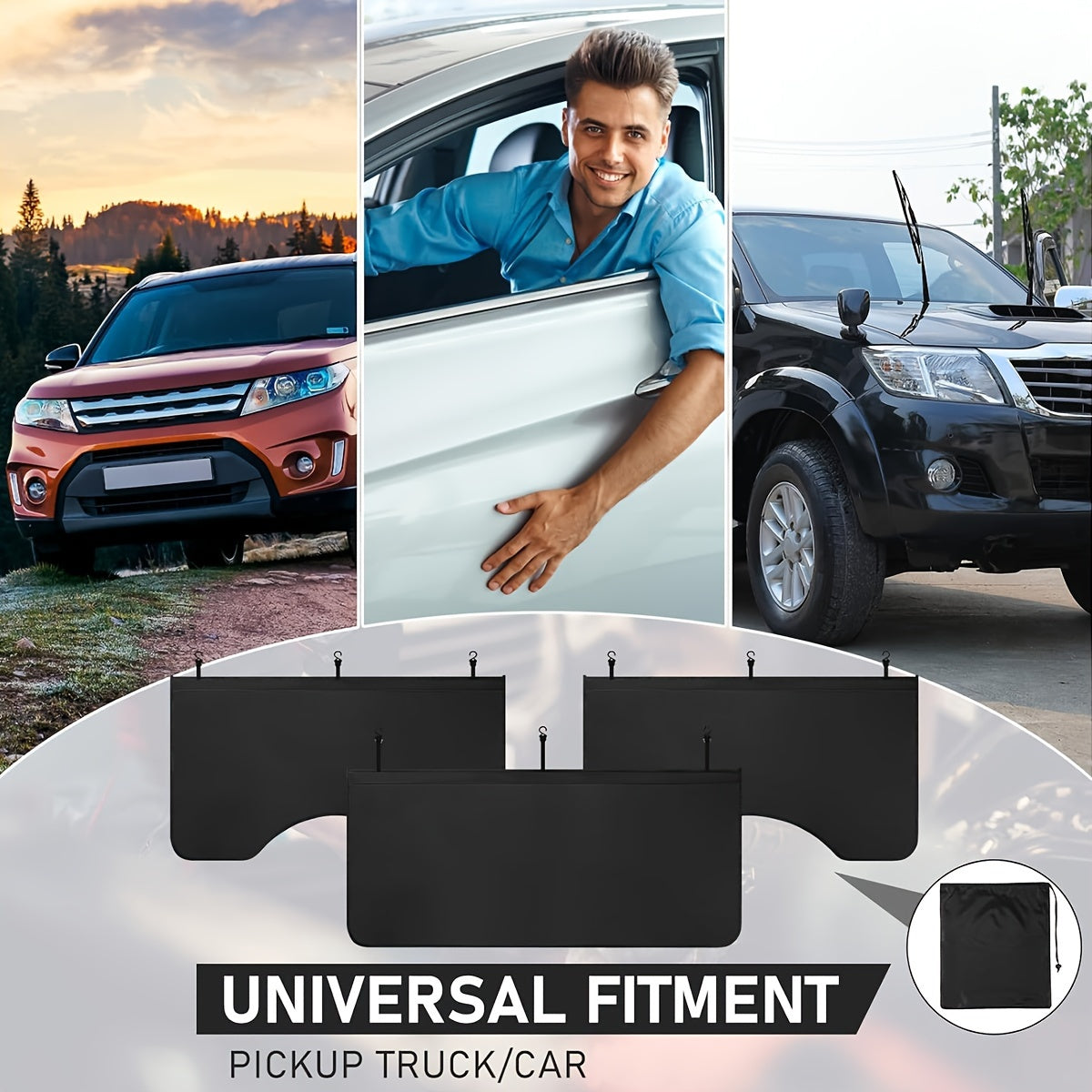 Automotive Fender Cover Mat Microfiber PU Leather Repair Protective Pad