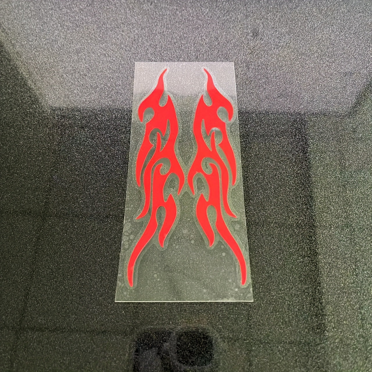 Pegatinas para coche Flame Car Stickers Bumper Hood Mirror Cover Scratch Decals para vehículos