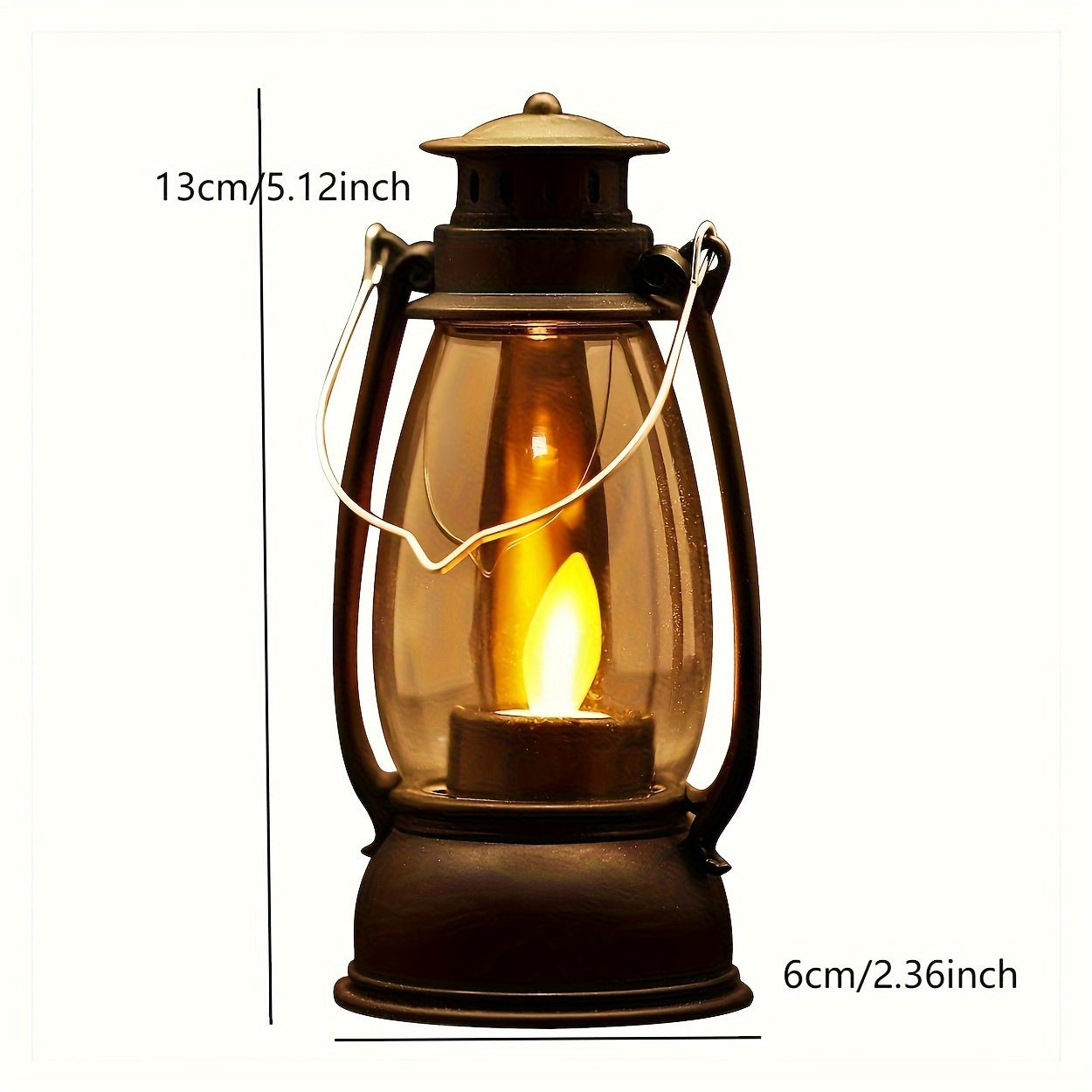 Mini Plastic Touch Switch Battery-Powered Table Lamp for Home and Office