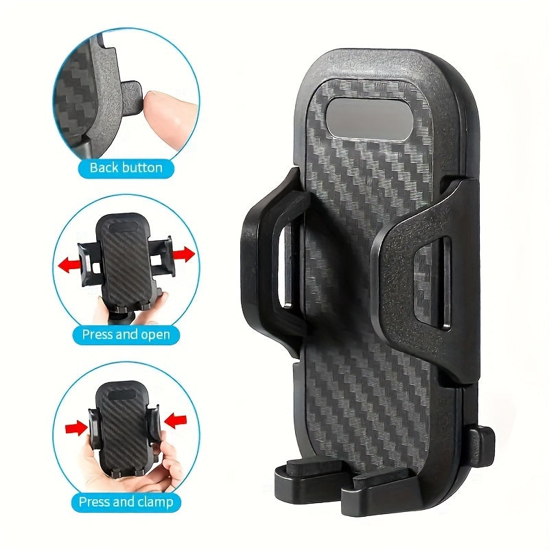 Universal Adjustable Car Phone Holder Waterproof Dashboard Mount