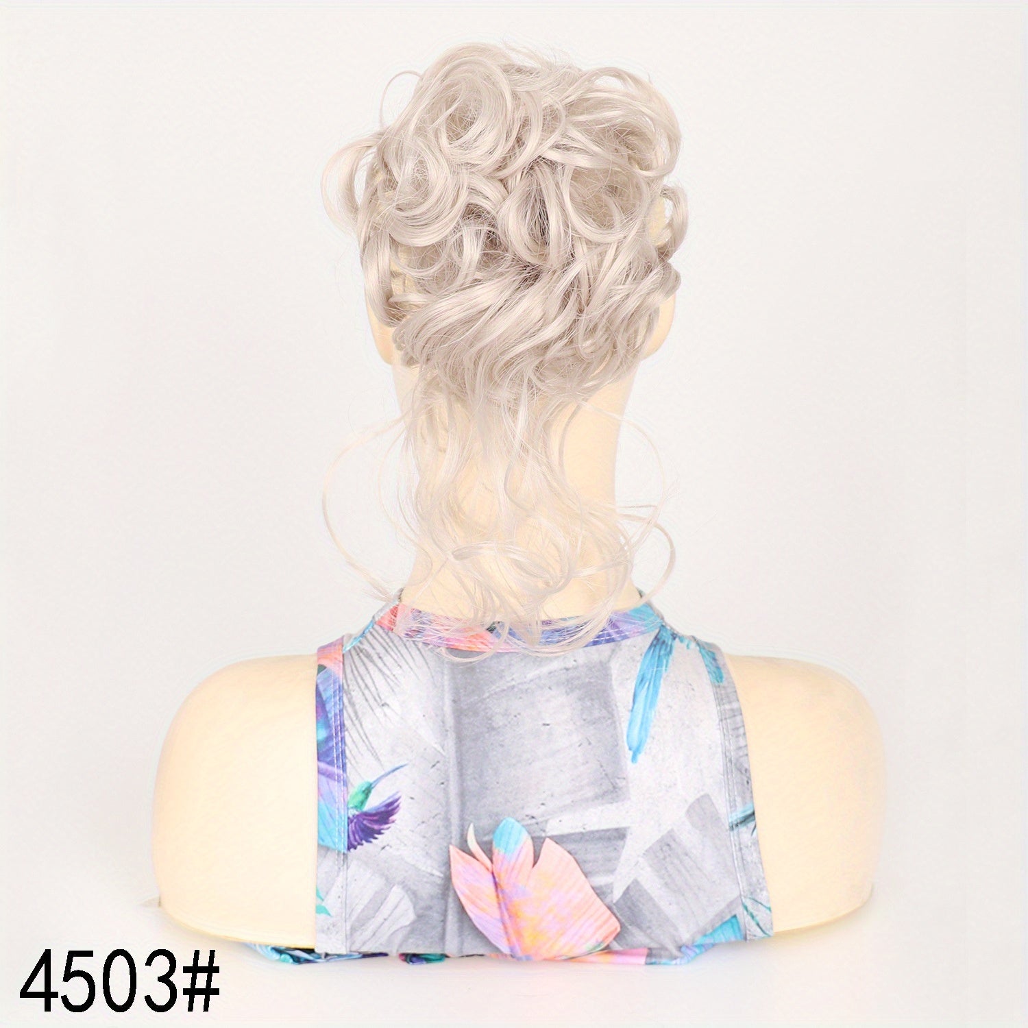 Women's Wavy Curly Synthetic Hairpiece Scrunchies for Tousled Updo