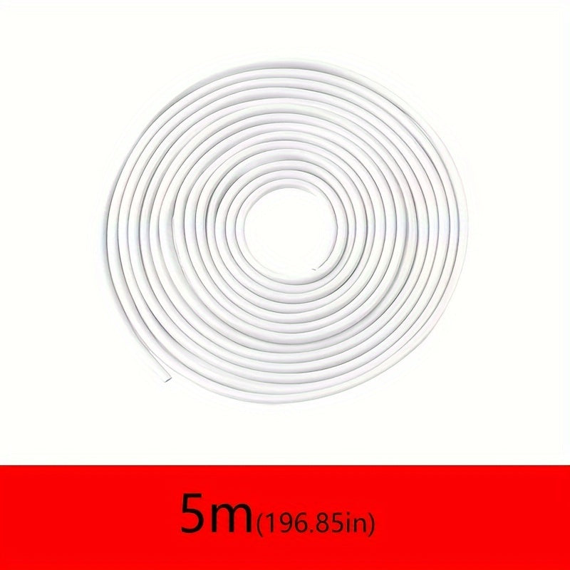 Universal Car Door Edge Protector Rubber Scratch Guard Clear Trim Molding