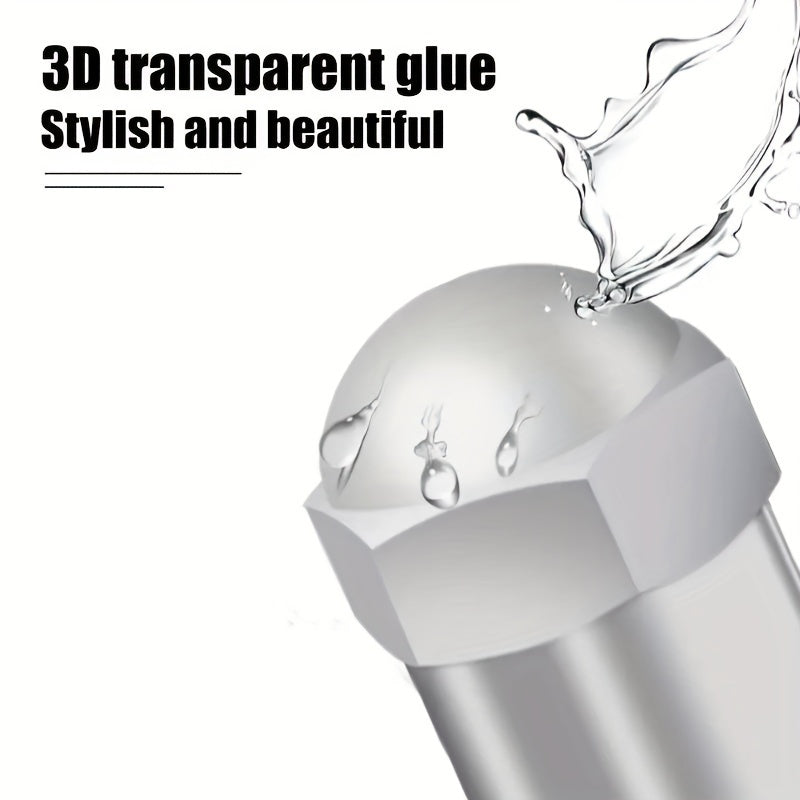 Universal Chrome Tire Valve Caps Dustproof Round Head Covers