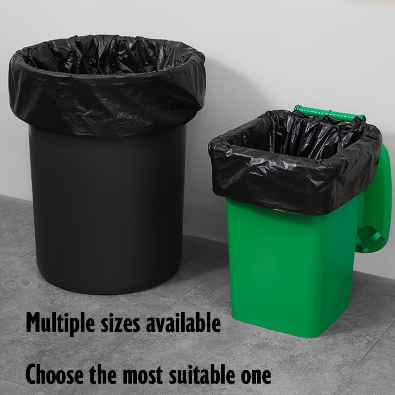 50 Pack Heavy Duty Garbage Bags 7-Gallon and 30-Gallon for Outdoor and Industrial Use