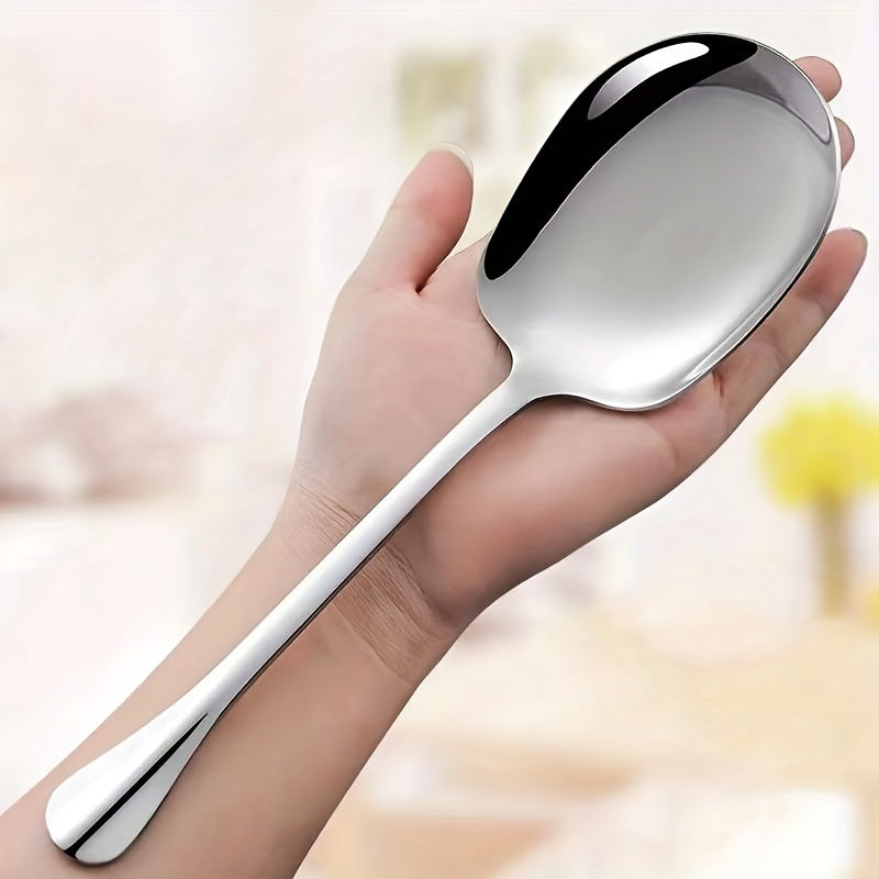 2 Pieces Stainless Steel Serving Spoons for Catering and Parties