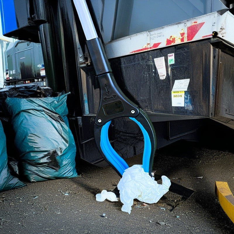 Расширенный инструмент для захвата мусора из алюминиевого сплава с технологией чувствительности к влажности - регулируемое, реагирующее на влажность устройство для санитарии для эффективной очистки на кухнях, в спальнях, гостиных и на открытых площадках