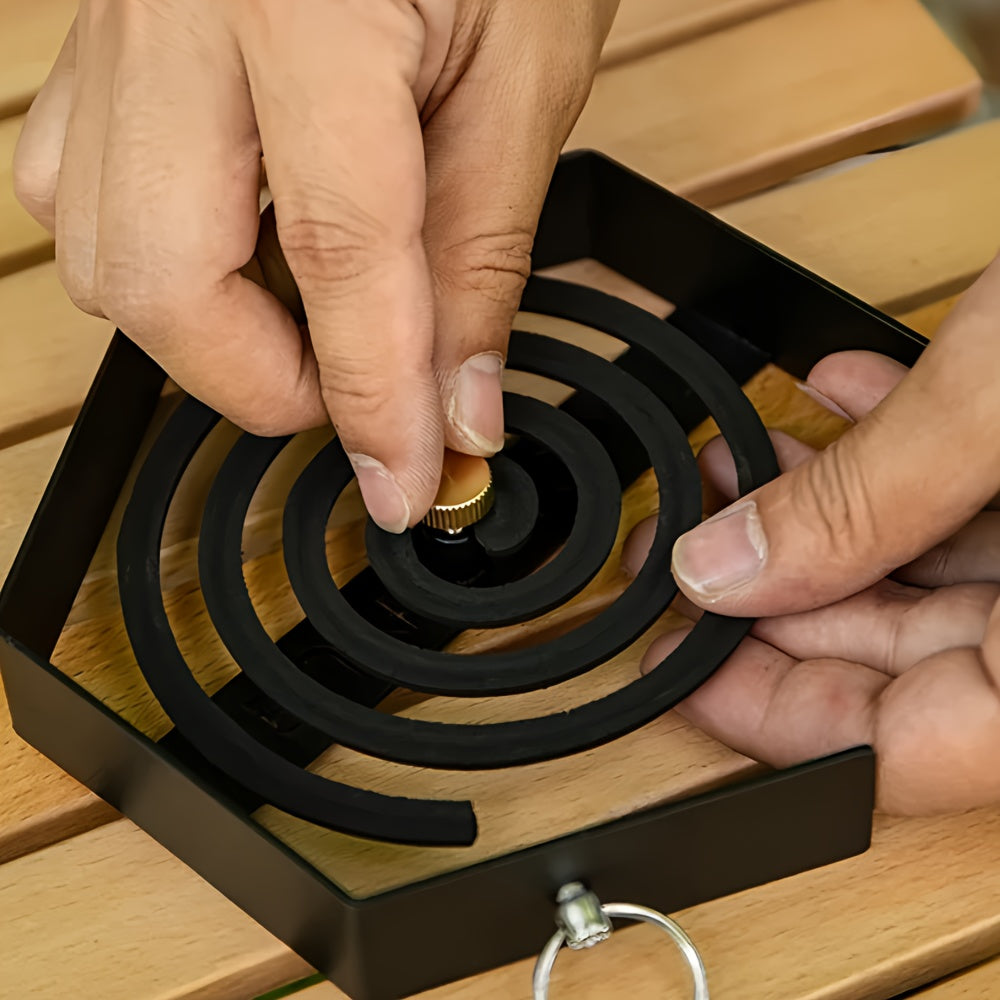 Outdoor Camping Mosquito Coil Tray Hanging Holder Mosquito Repellent Tool