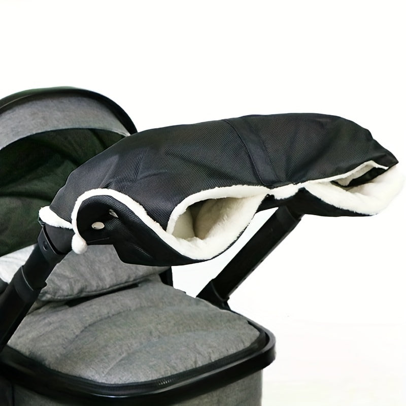 Waterproof Stroller Warm Gloves for Car Handlebar Hand Warmers Thickened Insulated